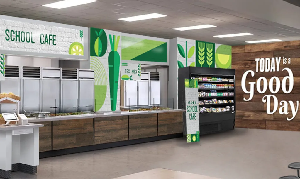 a modern k-12 dining experience
